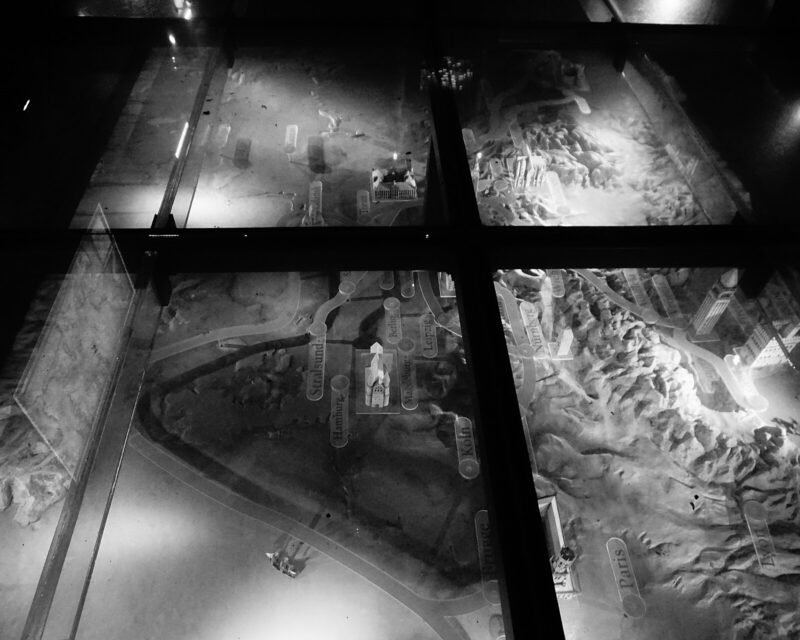Multimedia displays in the Rynek Underground museum