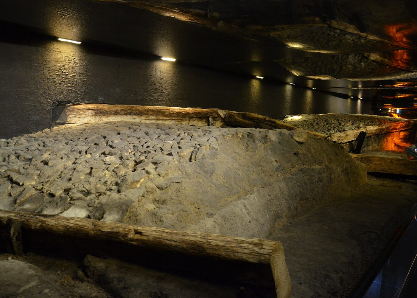 Archaeological exhibition in the Rynek Underground museum