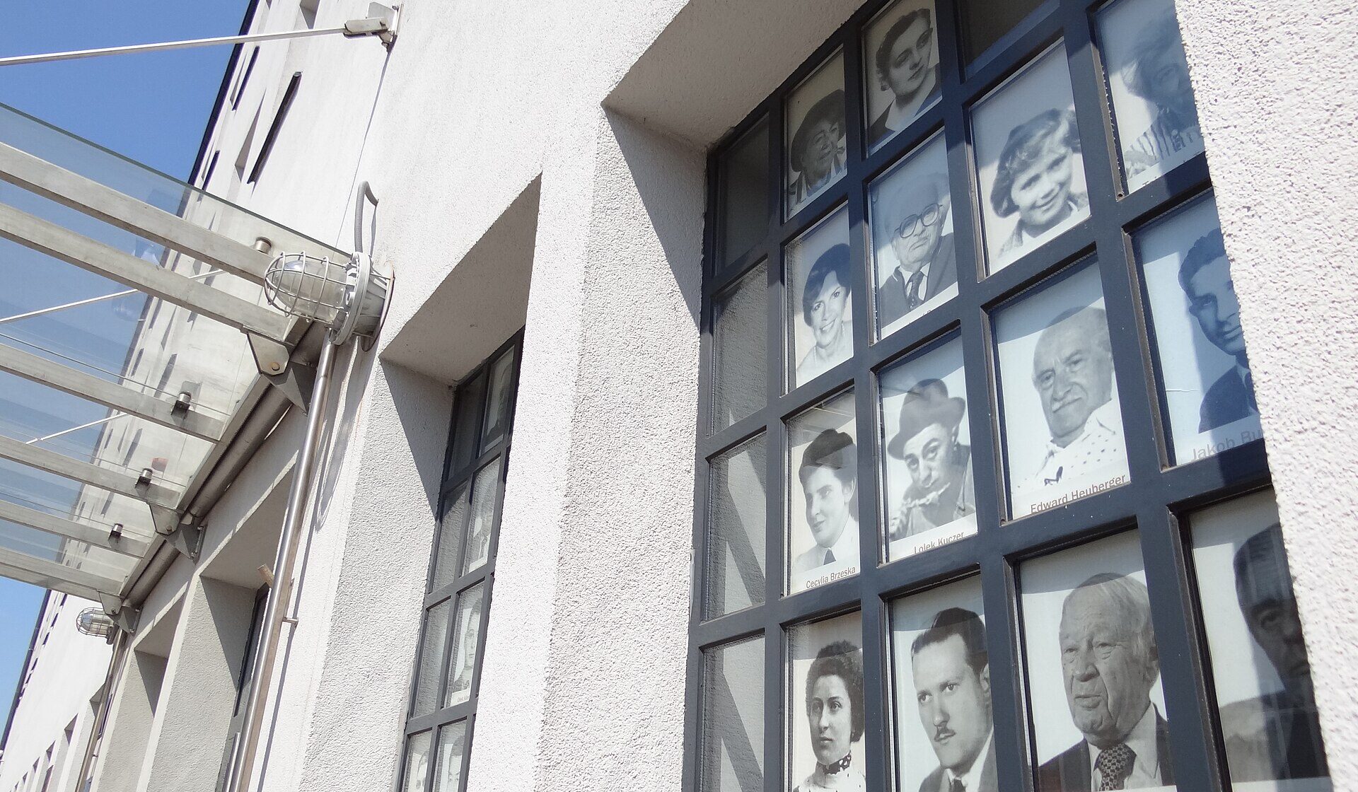 Facade of Oskar Schindler's Enamel Factory in Kraków